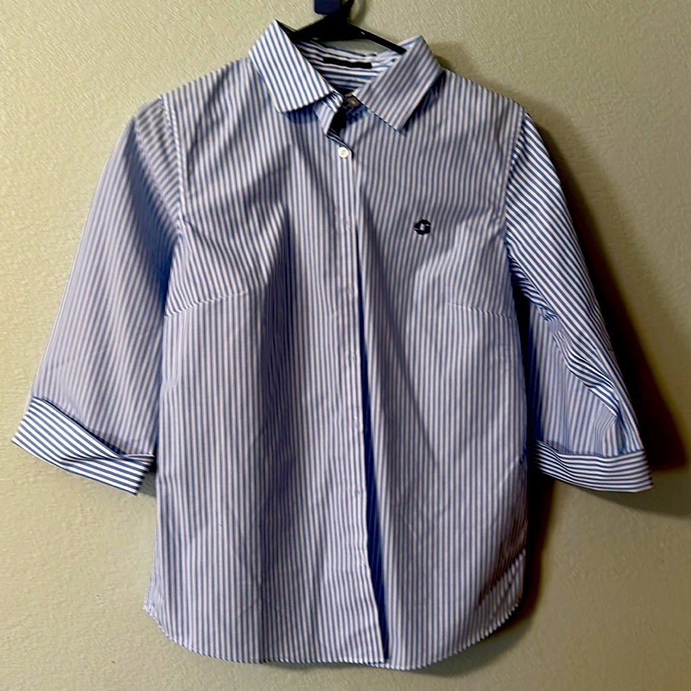 Lands End Chase 3/4 sleeve blouse